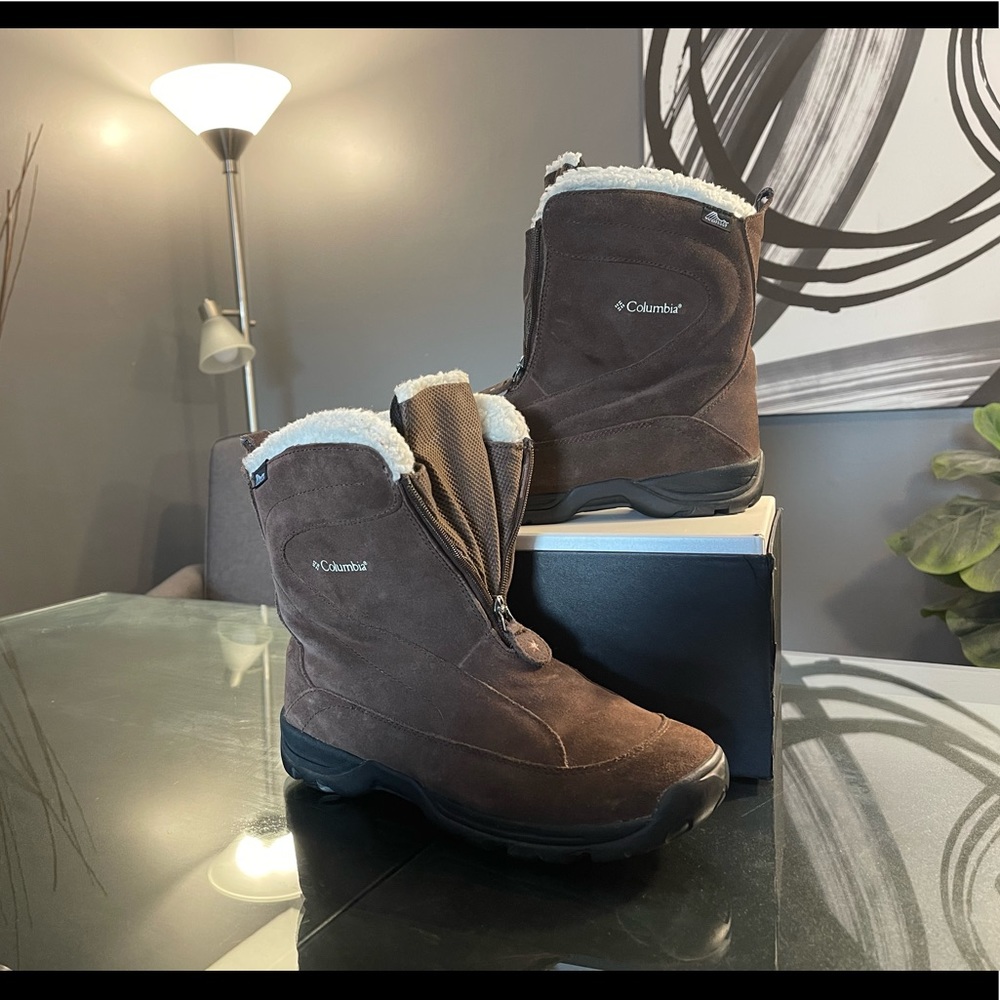 Comfortable Woman’s Columbia Winter Boots Size 10